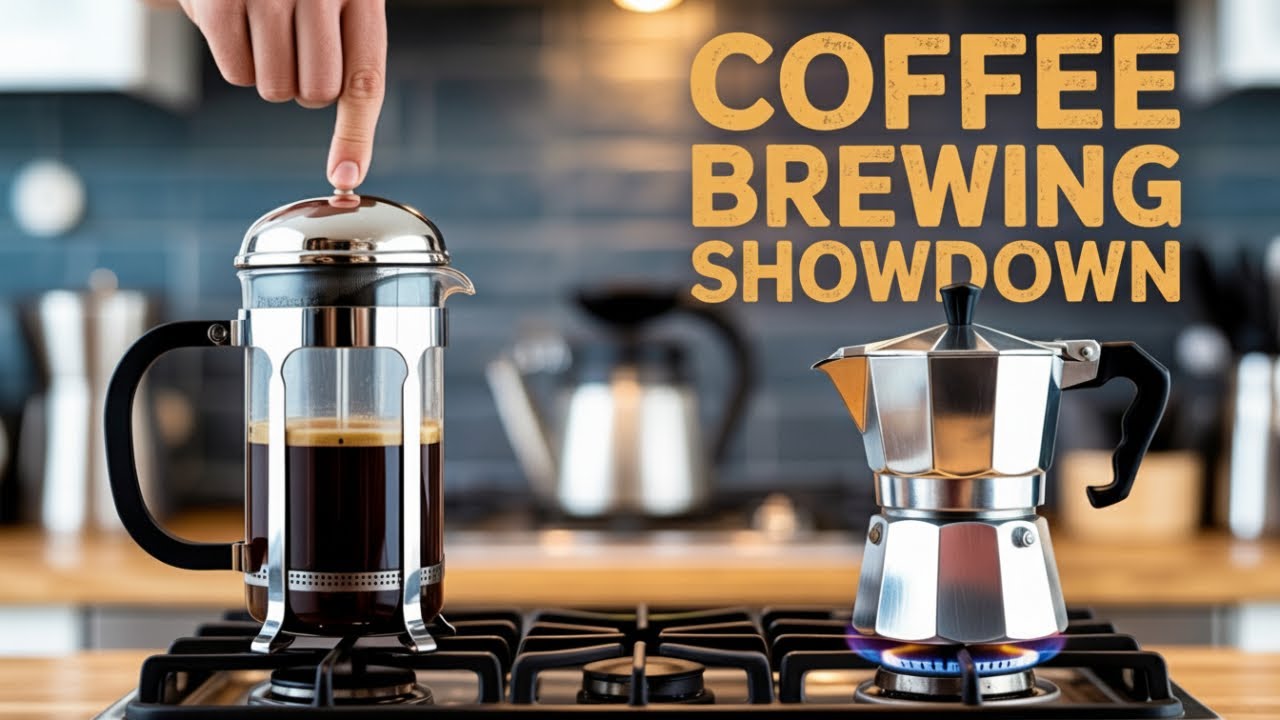 Various coffee brewing methods