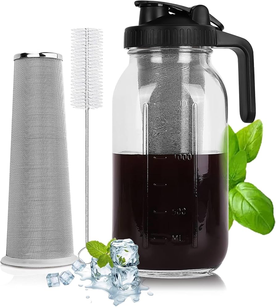 Elegant cold brew coffee maker